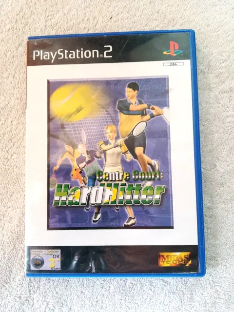 Centre Court: Hard Hitter (PS2) Sport: Tennis Game With Manual