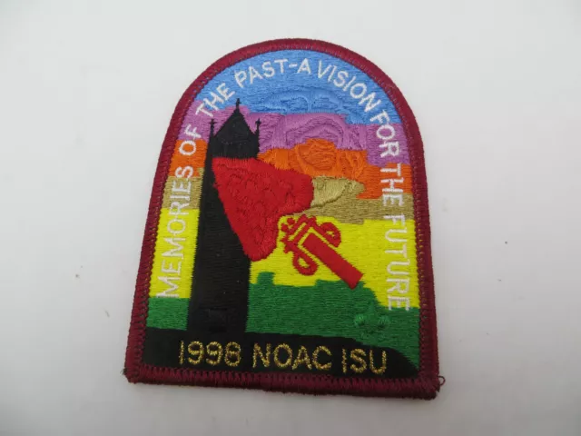 Boy Scout BSA OA 1998 National Order of the Arrow Conference NOAC ISU Patch