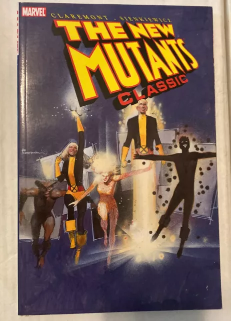 New Mutants Classic Volume 3 TPB by Claremont Sienkiewicz Paperback Marvel X-Men