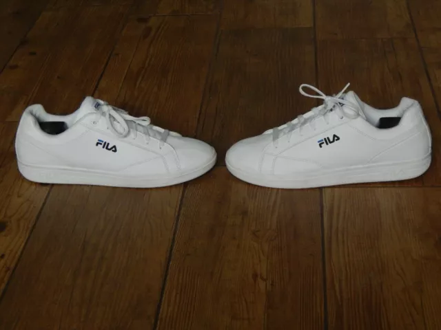 Fila ladies leather clearance court shoe