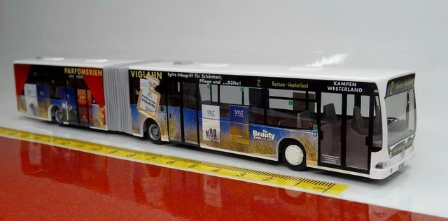 Rietze 1/87 Mercedes Citaro G C2 "Sylt Édition" Ligne 1 - Modèle Spécial Neuf