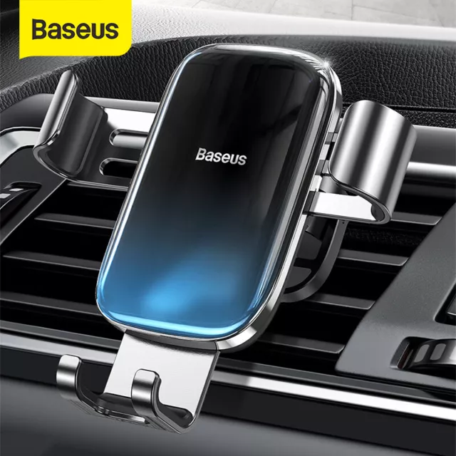 Baseus Universal Gravity Clip Car Mount Air Vent Phone Holder for Mobile Phone