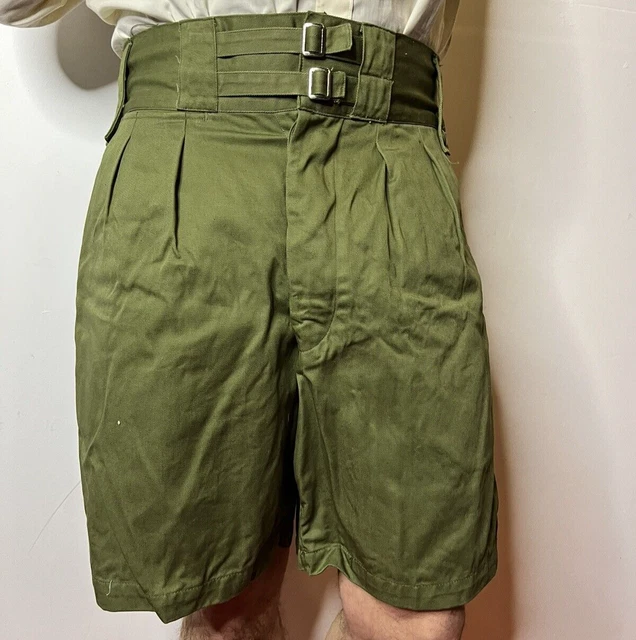 1980'S British military genuine Gurkha shorts, military shorts, short pants, men's w34 vintage / eaa448065 main image 0