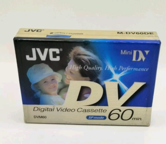 JVC DVM60 ME Mini DV Digital Camcorder Cassette/Tape BRAND NEW SEALED