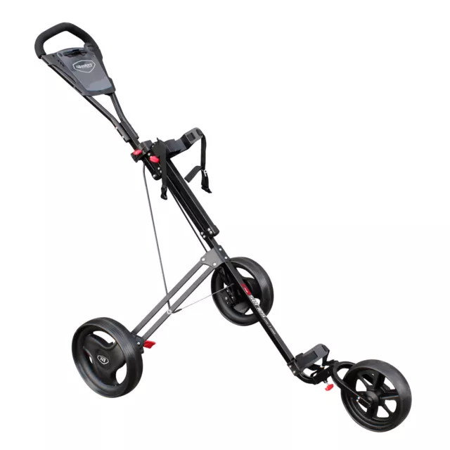 2024 Masters 5 Series Junior Trolley Druck Zug 3 Rad Golfwagen Leicht