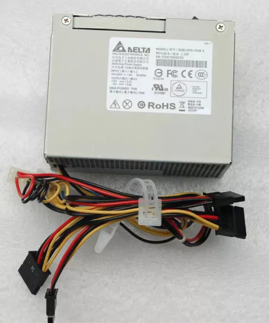 DPS-75VB A DPS-75VB B Dahua 4SATA Switching Power Supply 12V 75W 20Pin For DELTA