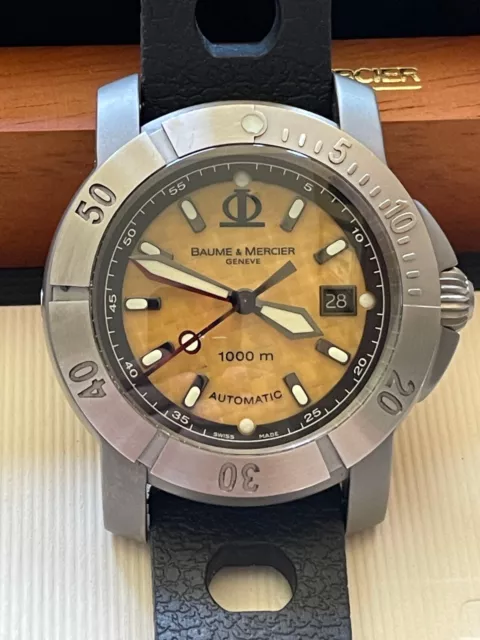 Baume & Mercier Capeland S XXL Automatic Dive Watch, Box/papers, M0A08319, 65414