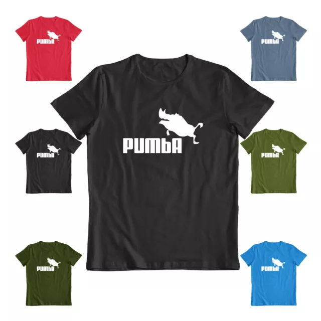 FUNNY PUMBA LOGO t shirt lion king timon and pumba Tee $18.01 - PicClick