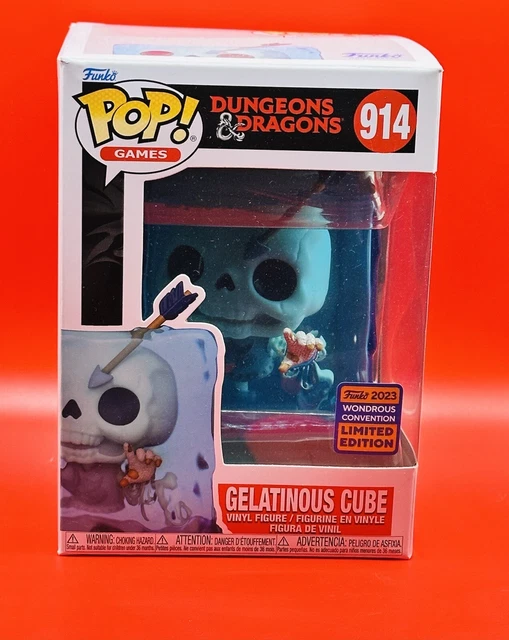 FUNKO POP! DUNGEONS & Dragons Gelatinous Cube 914 2023 Wondercon