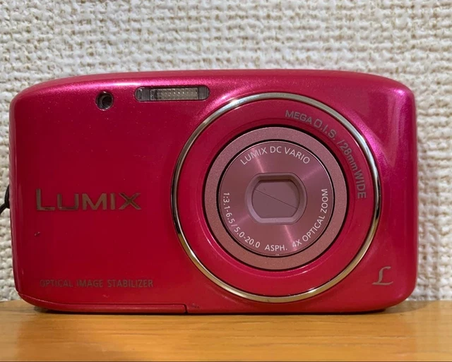 EXCELENTE COMPLETAMENTE PANASONIC LUMIX DMC-S2 Rosa EUR 130,48