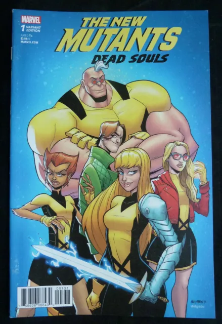 The New Mutants Dead Souls #1 - 1st Print Variant Marvel Comics May 2018 VF+ 8.5