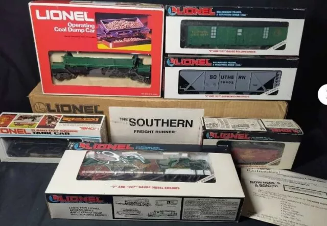 Lionel O Gauge The Southern Freight Runner Set 6-11704 c8 l623