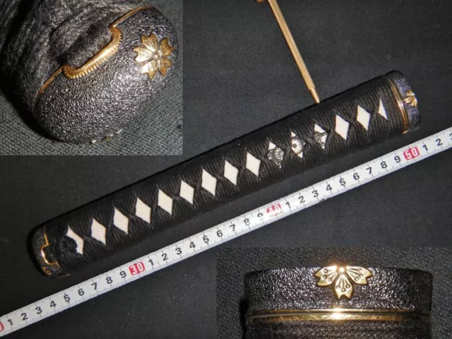 Japanese sword Higo handle Large sword Iaido handle from Japan 202309Y
