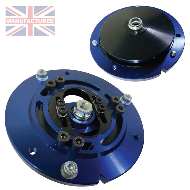 BMW MINI F55 F56 F57 Adjustable Front Suspension Top Mount Black (Pair ...