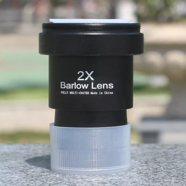Nuevo 1,25 pulgadas 2X 3X 5X Telescopio Lente Barlow Totalmente Multi Verde Recubierto