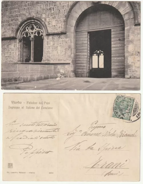 Viterbo - Palazzo Dei Papi - Ingresso Al Salone Del Conclave - Viagg. -97827-