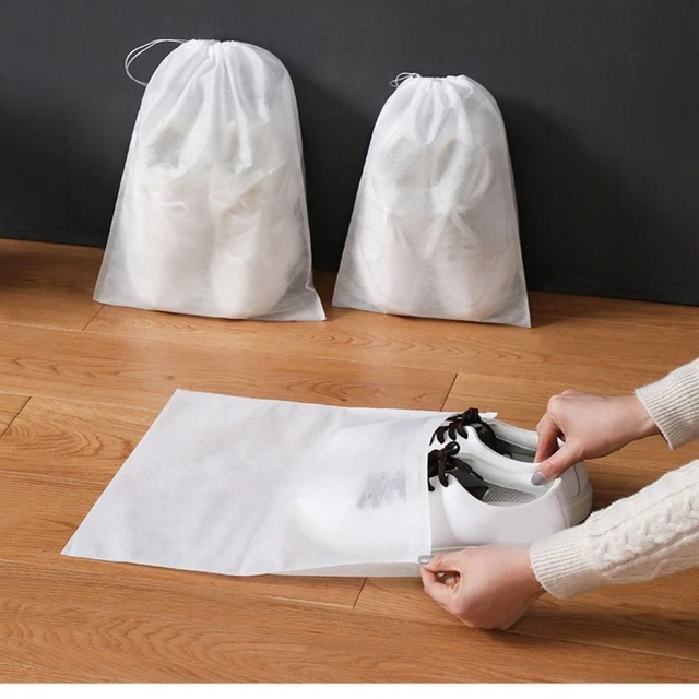 Bolsa de almacenamiento Cubiertas de polvo para zapatos Bolsas de zapatos
