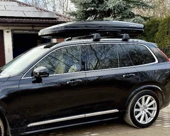 Volvo Rook Box **GENUINE VOLVO THULE Roof Box Space Design Aero 520 (large) - mint ...