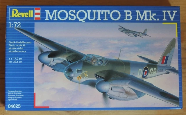 MAQUETTE MOSQUITO B Mk IV 1/72ème REVELL ( HASEGAWA )