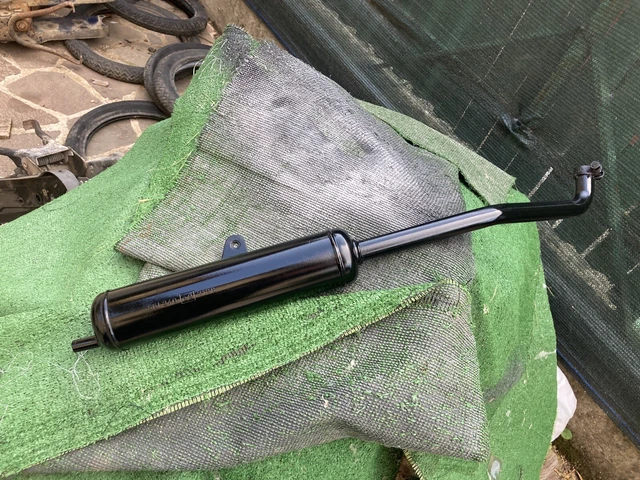 piaggio si scarico SITO  0249 usato originale con foglio omologazione