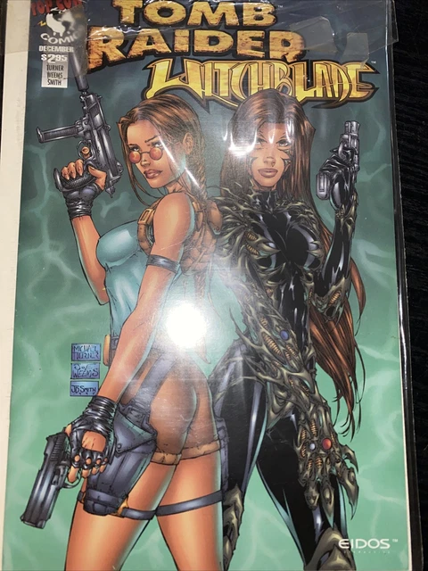 Tomb Raider Witchblade #1 1st Print 1st Appearance Top Cow Image Comics 1997