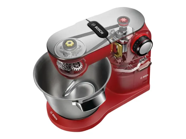 Küchenmaschine Robot OptiMUM 1600 W Rot, silber Serie 8- 1600 Watt