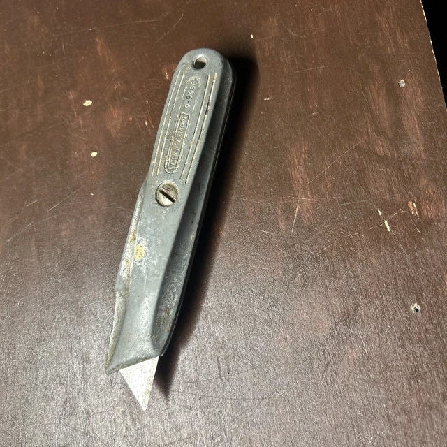 VINTAGE CRAFTSMAN RETRACTABLE Utility Knife/Box Cutter 99486 With