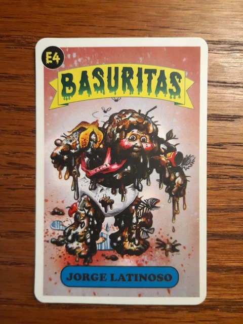 Michelle Muck Garbage Pail Kids - Cromy Basuritas version E4 "jorge latinoso"