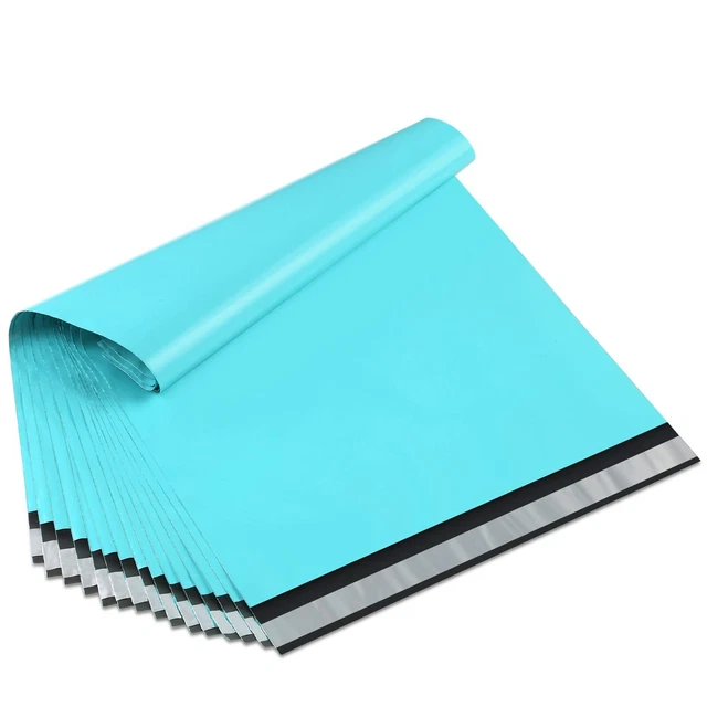 UCGOU Poly Mailers 10x13 Inch Teal 100 Pack Shipping Bags #4 Strong Mailing E...