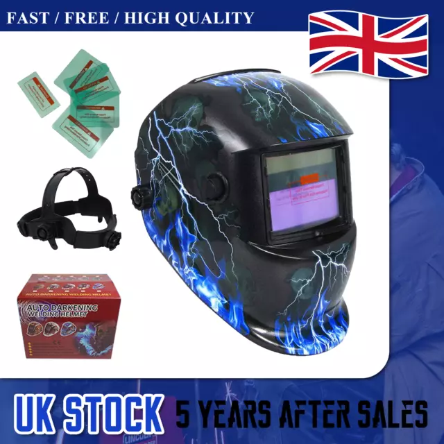 Auto Darkening Welding Mask Helmet Solar Powered Welders ARC TIG MIG Grinding