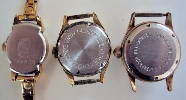 Lot De Trois Montres Mécaniques Pour  Femme 2