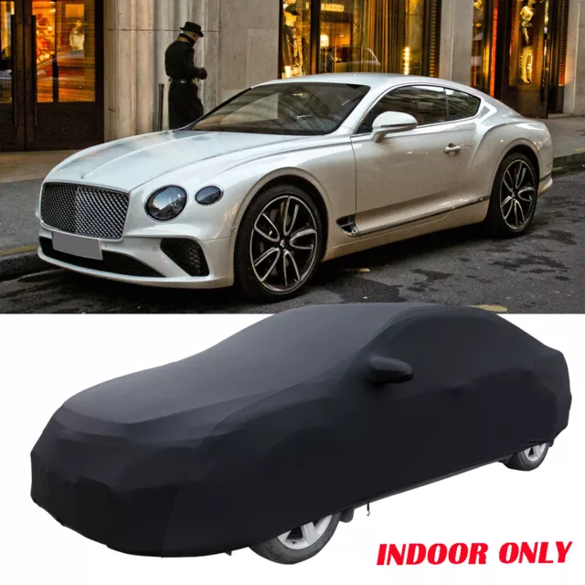 For Bentley Continental GT Full Car Cover Stretch Satin Dust Proof Indoor Garage