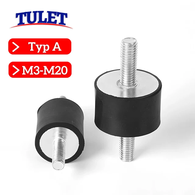 Gummipuffer Typ CSilentblock Typ C Anschlagpuffer M3