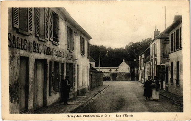 CPA GRISY-les-PLATRES - Rue d'Epiais (107423)