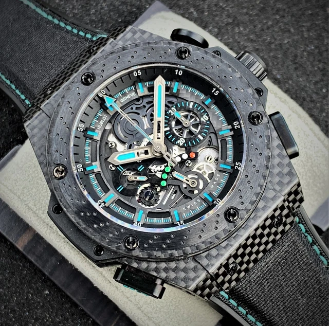 Hublot King Power F1 Abu Dhabi Carbon Fiber 48mm BOXES/BOOKLETS