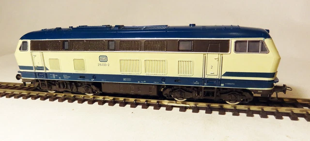 ROCO HO. LOCOMOTIVE diesel hydraulique BR215 DB EUR 55,00 - PicClick FR