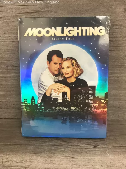 NEW Sealed Moonlighting Season 4 DVD Box Set Bruce Willis Cybil Shepherd 2006