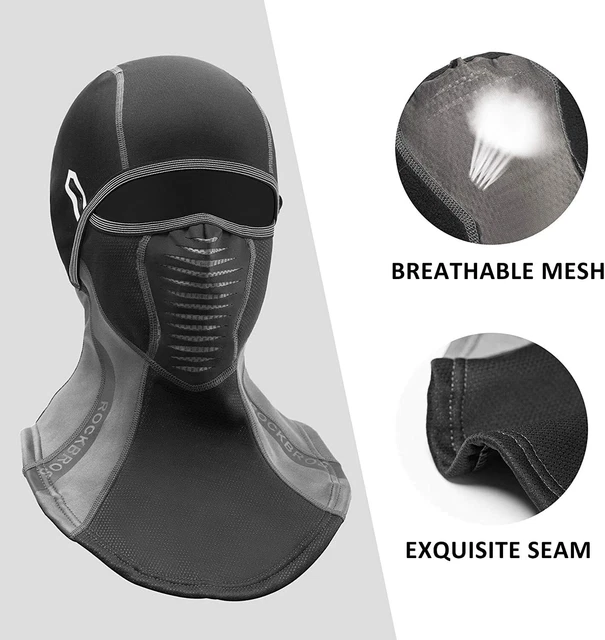 ROCKBROS Sturmhaube Winter Sturmmaske Balaclava Thermal Radsport Motorrad Ski 2