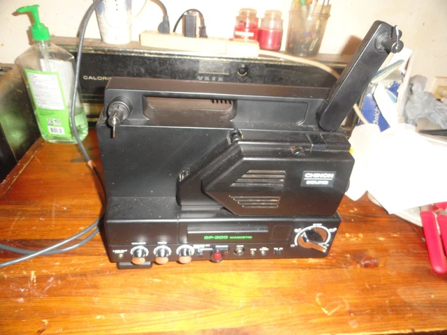 sp-300 chinon super 8 sound pa projector magnetic vintage film filmstrip