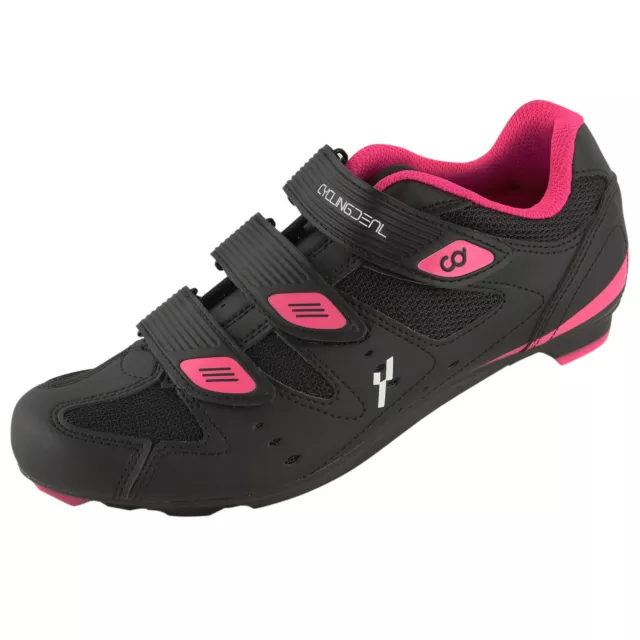 CD Road Bike Women's Cycling Shoes Compatible With Shimano SPD SL LOOK KEO Cleat