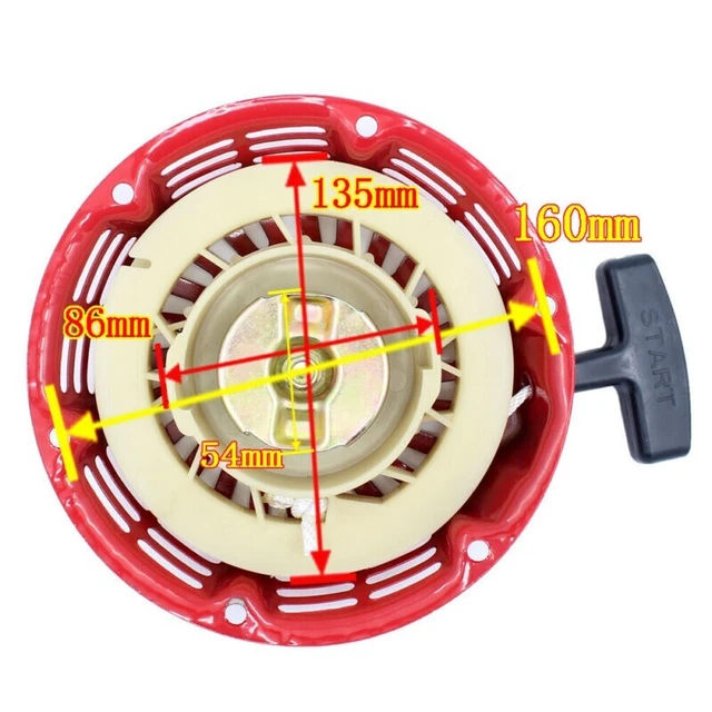 Recoil Pull Starter Assembly Fit Mountfield GGP 196CC OHV RM65 5500 Series F13