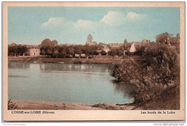 58 COSNE SUR LOIRE - les bords de la loire