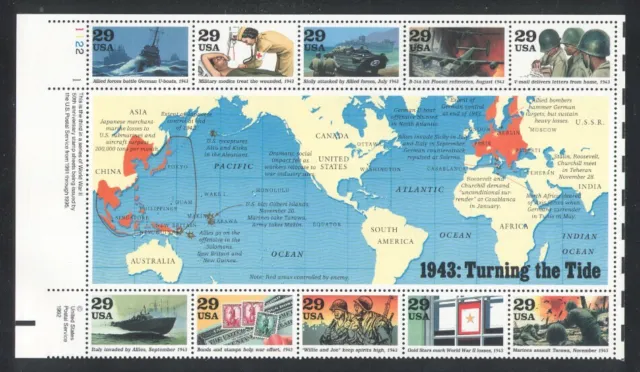 1993 U.s. Commemorative Year Set *90 Stamps* Incl Wwii Sheet & Airmail Mint-Nh 3