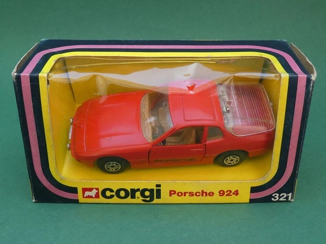 Corgi Toys - Nr. 321 1976 Porsche 924 (Made in England, 1980)