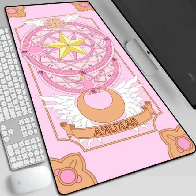 Anime Card Captor Sakura Large Gaming Mouse Pad Sailor Moon Desk Mat Laptop Gift