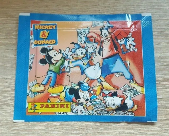 Panini 1 Tüte Mickey & Donald Bustina Pack Sobre Pochette Mouse Duck Walt Disney