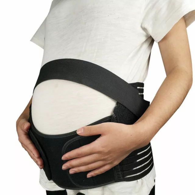 Maternity Pregnancy Belt Lumbar Back Support Waist Band Belly Bump Brace Strap