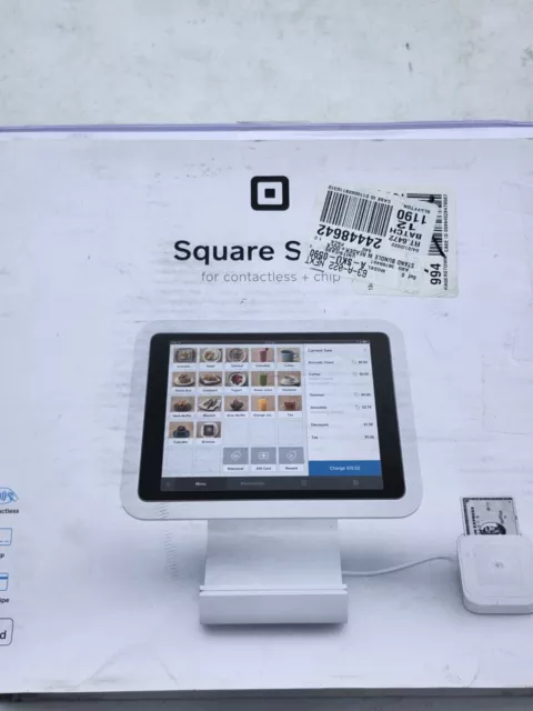 NEW Square Stand and Chip Reader for Contactless 10.2” & 10.5” iPads) A-SKU-0592