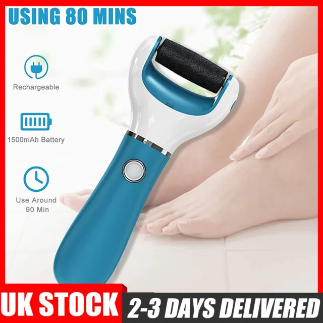Callus Remover for Feet Rechargeable Foot Scrubber Electric Foot File Pedicure