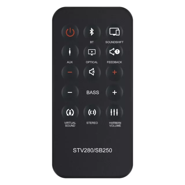 Replace STV280 SB250 Remote Control fit for JBL Cinema STV280 SB250 Soundbar